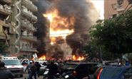 Una gran explosión sacude en Haret Hreik, periferia sur de Beirut