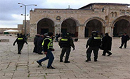 Fuerza de ocupación israelí asalta la explanada de Al-Aqsa