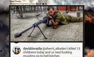Un francotirador sionista hace alarde de haber asesinado a 13 niños palestinos