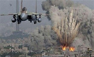 Ataque a&eacute;reo israelí en Gaza tras lanzamiento de cohete