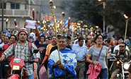 Oposición Indignada pide la dimisión del presidente en Honduras