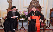 Una delegaci&oacute;n de Hezbol&aacute; visita al patriarca maronita en L&iacute;bano