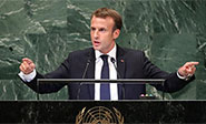 Macron y Rohani critican pol&iacute;tica exterior de Estados Unidos