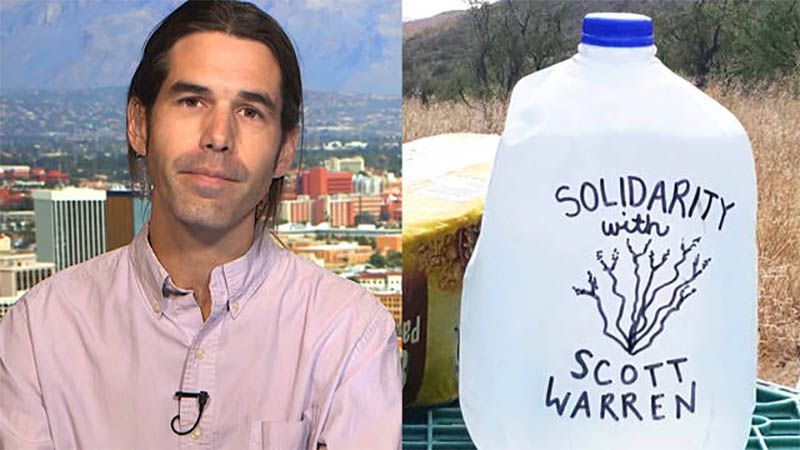 Un activista se enfrenta a 20 a&ntilde;os de prisi&oacute;n en Estados Unidos por dar agua a migrantes