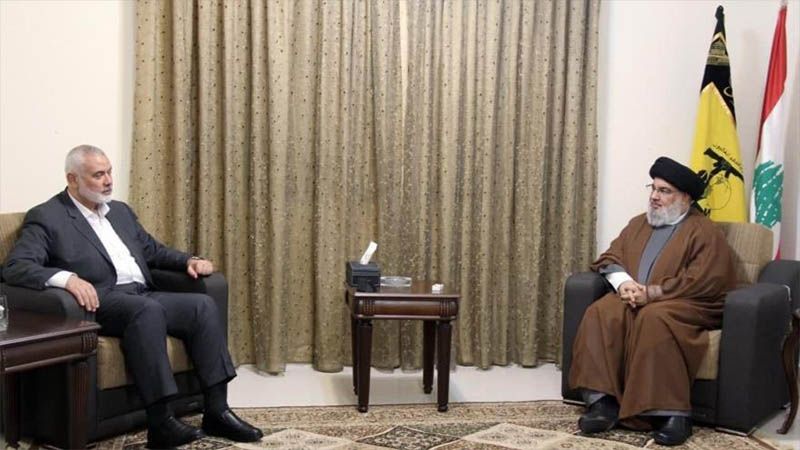Hezbol&aacute; y Hamas acuerdan esfuerzos para la victoria final ante el r&eacute;gimen israel&iacute;