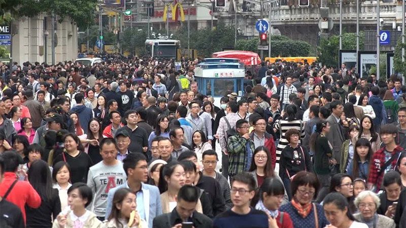 La poblaci&oacute;n de China disminuye por primera vez en m&aacute;s de 60 a&ntilde;os