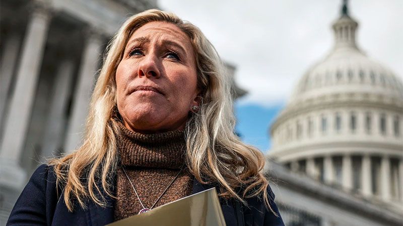 Congresista republicana pide dividir EEUU en estados azules y rojos
