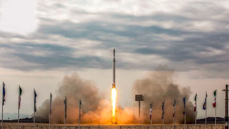 Ir&aacute;n lanza al espacio el sat&eacute;lite de fabricaci&oacute;n nacional Pars-1