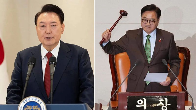 El Parlamento destituye al presidente surcoreano por haber declarado la ley marcial