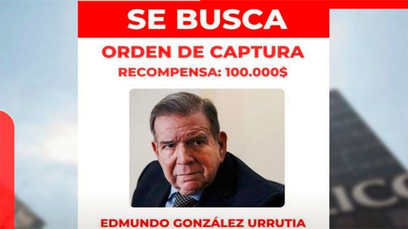 Venezuela ofrece USD 100.000 por la captura de Gonz&aacute;lez Urrutia