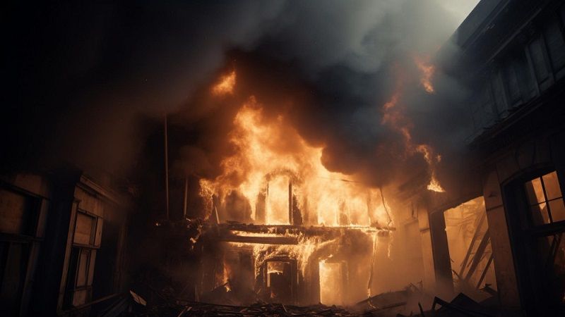 M&aacute;s de seis muertos en el incendio de un dep&oacute;sito de productos qu&iacute;micos en Ben&iacute;n