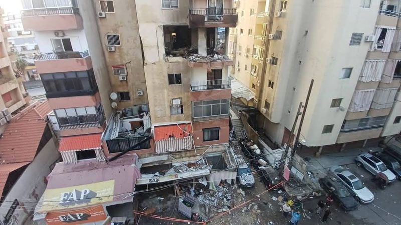 Mueren tres personas en un bombardeo israel&iacute; a un apartamento en Sid&oacute;n