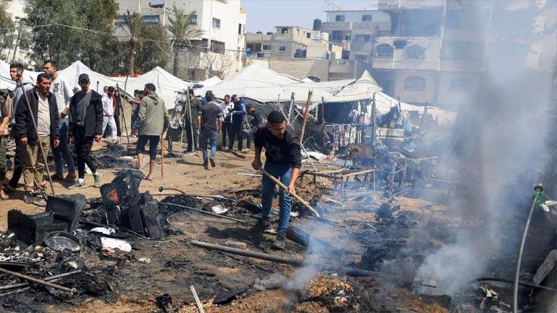 El r&eacute;gimen israel&iacute; ataca con drones a campamentos de refugiados palestinos en Gaza