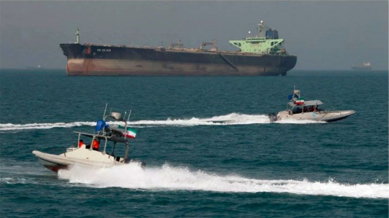 Ir&aacute;n incauta buque clave de red organizada de contrabando de combustible