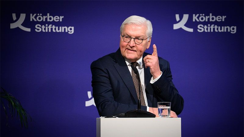 El presidente de Alemania acusa a EEUU de socavar el orden mundial