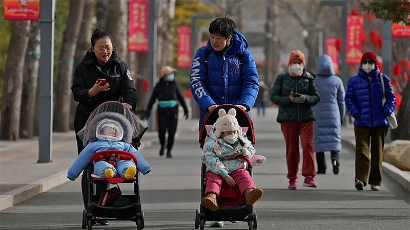 La natalidad de China cae a su nivel m&aacute;s bajo jam&aacute;s registrado