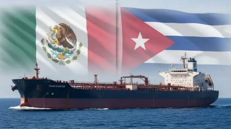 M&eacute;xico reafirma que mantiene el suministro de petr&oacute;leo a Cuba pese a bloqueo de EEUU