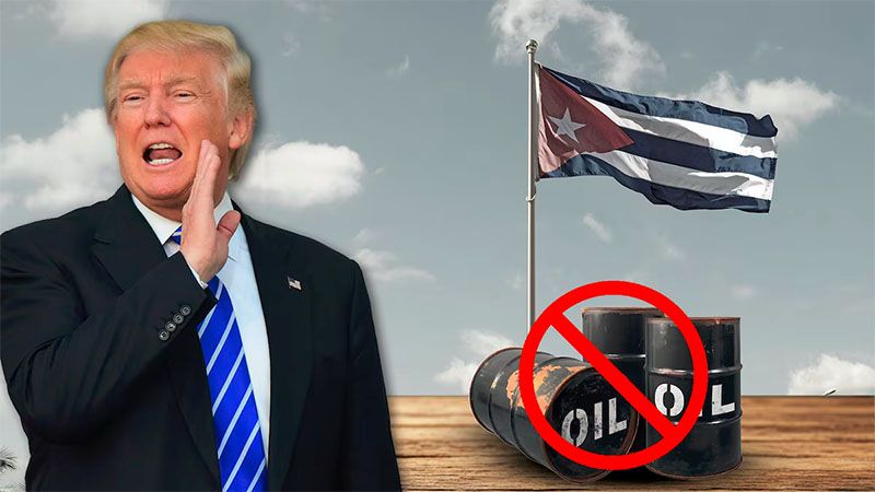 Trump amenaza con aranceles a pa&iacute;ses que vendan petr&oacute;leo a Cuba