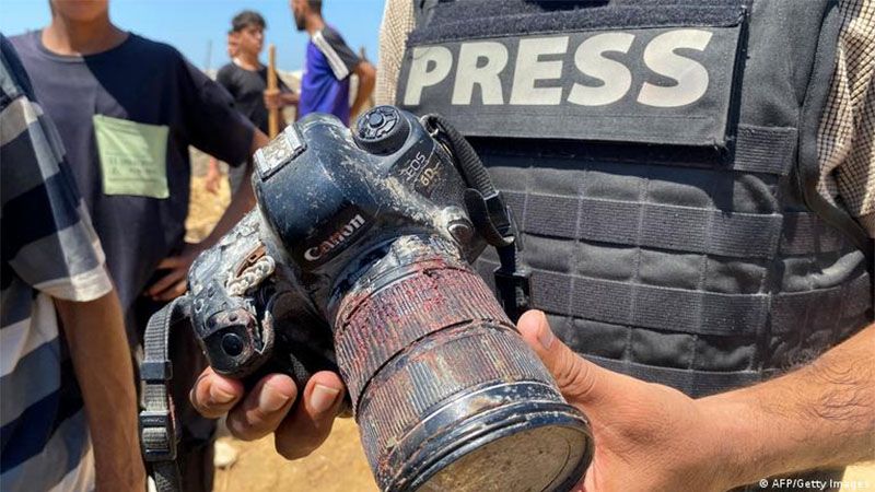 El r&eacute;gimen israel&iacute; es el asesino n&uacute;mero uno de periodistas en el mundo en 2025