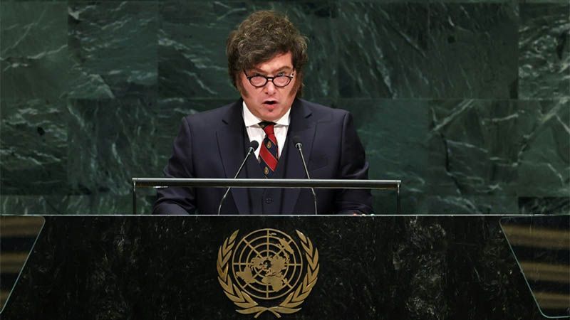 Milei dice que la ONU es una &ldquo;organizaci&oacute;n in&uacute;til&rdquo; que alimenta a una &ldquo;casta de par&aacute;sitos&rdquo;