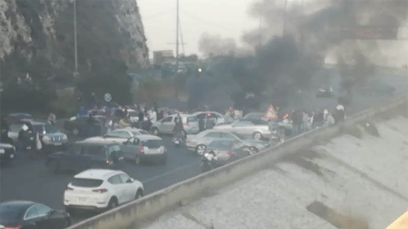 En fotos: Así amanecieron este miércoles las carreteras en Líbano