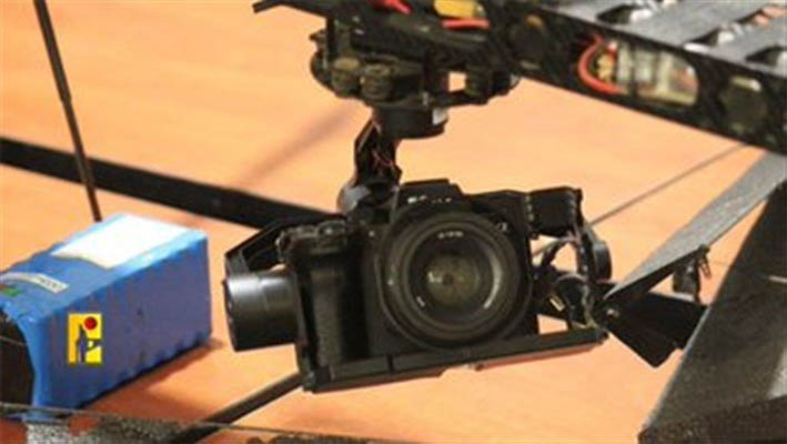 Imágenes del dron espía israelí “capturado” por Hezbolá