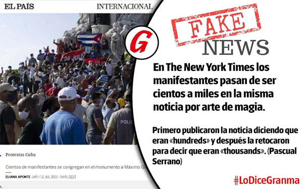 Cuba: “Vivimos una guerra híbrida y neo contrarrevolución, con uso de tecnologías digitadas desde Estados Unidos”